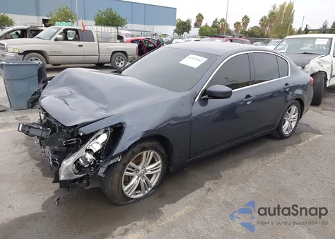 2011 Infiniti G37 Journey from USA, damaged, VIN JN1CV6AP9BM507961